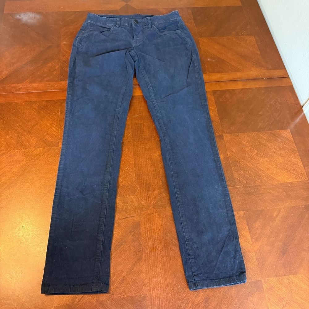 womens blue Blank NYC‎ Skinny Boy Corduroy Pants Size 24